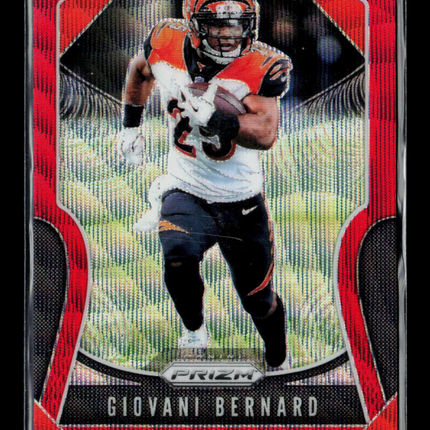 2019 Panini Prizm Giovani Bernard #81 Red 065/149