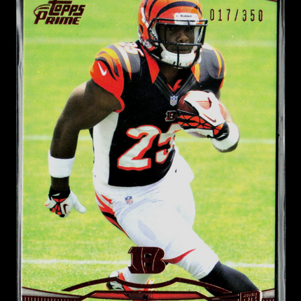 2013 Topps Prime Giovani Bernard #115 017/350