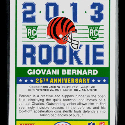2013 Score Giovani Bernard #369 25th Anniversary RC