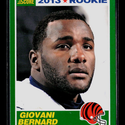 2013 Score Giovani Bernard #369 25th Anniversary RC