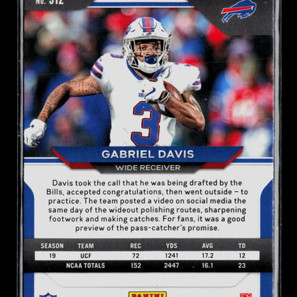 2020 Panini Prizm Gabriel Davis #312 RC