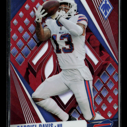 2023 Panini Phoenix Football Gabriel Davis #78 Red 175/199