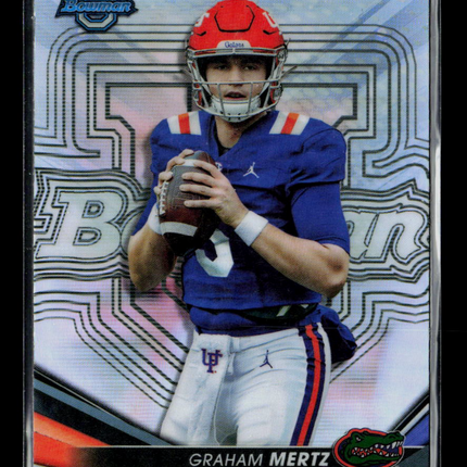 2022 Bowman University Graham Mertz #61 Refractor
