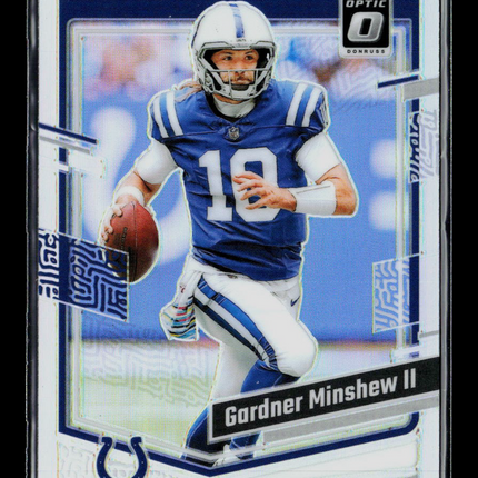 2023 Panini Donruss Optic Gardner Minshew II #77 Holo