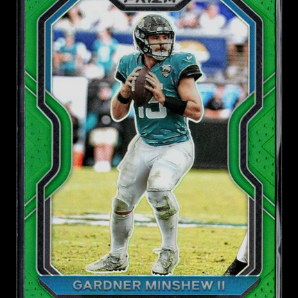 2020 Panini Prizm Gardner Minshew II #92 Green