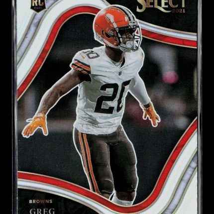 2022 Panini Select Greg Newsome II #387 RC Silver