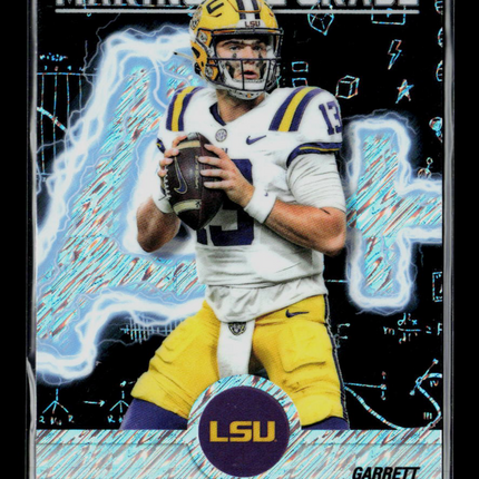 2025 Bowman's Best Garrett Nussmeier #MG-5 Black Shimmer