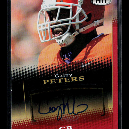 2015 SAGE HIT Garry Peters #A100 Auto