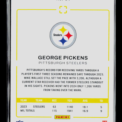 2024 Panini Photogenic Football George Pickens #81