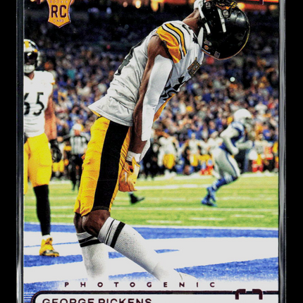2023 Panini Chronicles Photogenic Football George Pickens #PH-43 RC
