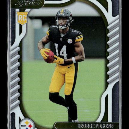 2022 Panini Absolute Football George Pickens #123 RC