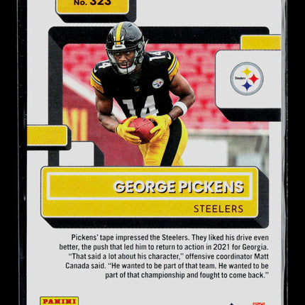 2022 Donruss George Pickens #323