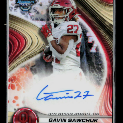 2024 Bowman University's Best Gavin Sawchuk #BOA-GS Auto