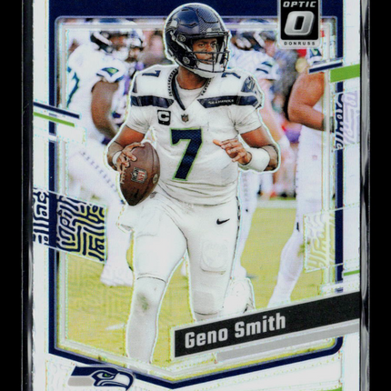 2023 Panini Donruss Optic Geno Smith #177 Prizm Holo