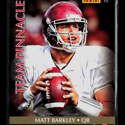 2013 Panini Pinnacle Team Pinnacle Geno Smith Matt Barkley #13 RC