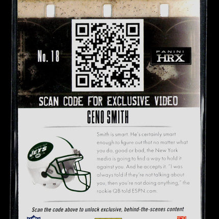 2013 Panini HRX Geno Smith #18 RC