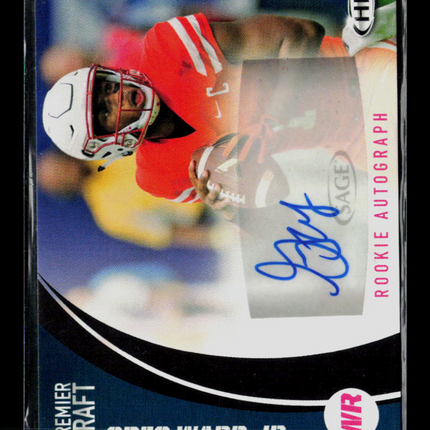 2017 SAGE HIT Premier Draft Greg Ward Jr. #A40 Auto