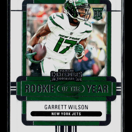 2023 Panini Contenders Football Garrett Wilson #ROY-GWI RC