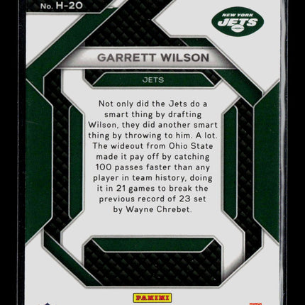 2023 Panini Prizm Emergent Garrett Wilson #H-20
