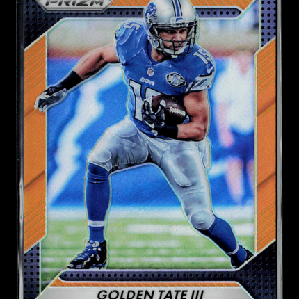 2016 Panini Prizm Golden Tate III #49 Orange 114/299