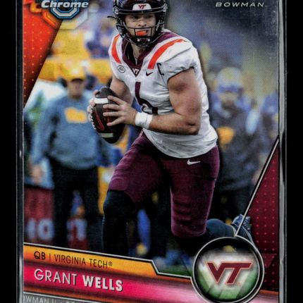 2023 Bowman Chrome University Grant Wells #194