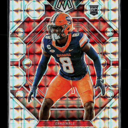 2023 Panini Mosaic Garrett Williams #321 RC Silver