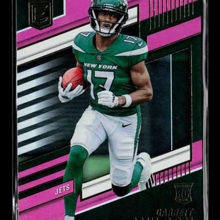 2022 Donruss Elite Garrett Wilson #118 Pink RC