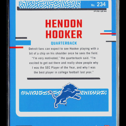 2023 Panini Donruss Optic Hendon Hooker #234 Holo