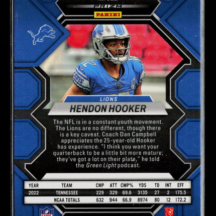 2023 Panini Mosaic Football Hendon Hooker #322 RC