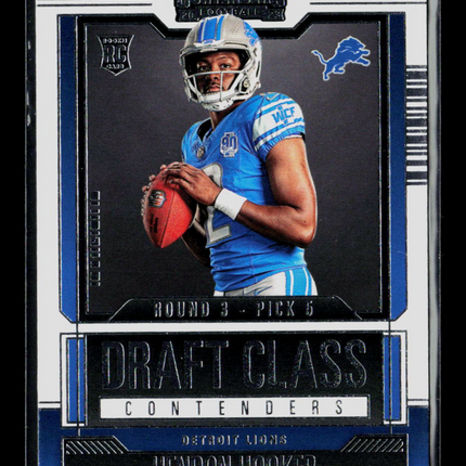 2023 Panini Contenders Football Draft Class Hendon Hooker #8 RC