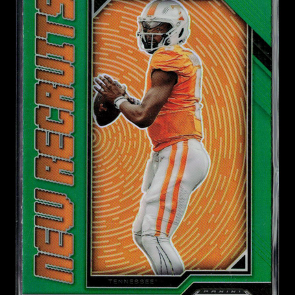 2023 Panini Prizm Draft Picks Hendon Hooker #NR-5 Green