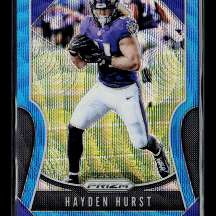 2019 Panini Prizm Hayden Hurst #69 Blue Wave 168/199