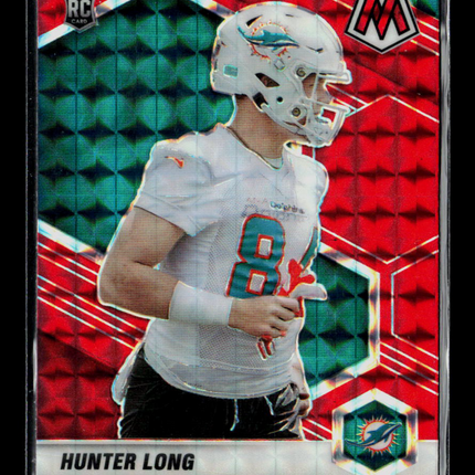 2021 Panini Mosaic Hunter Long #384 Red RC