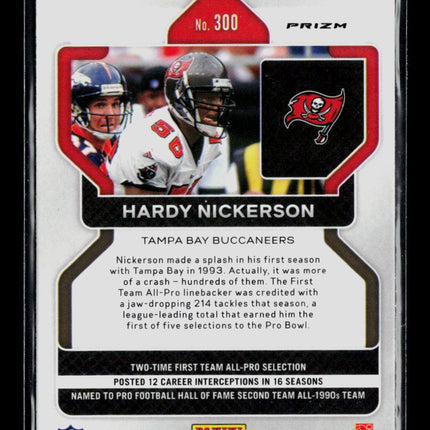 2021 Panini Prizm Hardy Nickerson #300 Red Cracked Ice