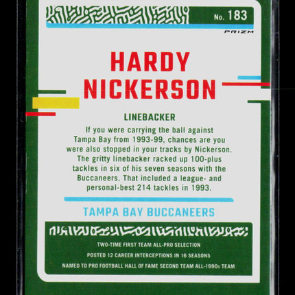 2023 Panini Donruss Optic Football Hardy Nickerson #183 Holo
