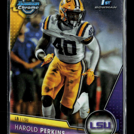 2023 Bowman Chrome University Harold Perkins #41