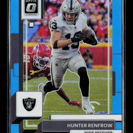 2023 Donruss Optic Hunter Renfrow #104 Light Blue 053/299
