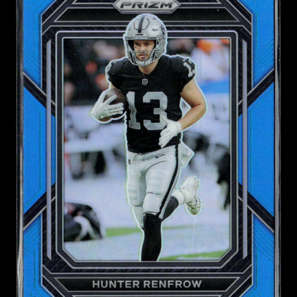 2023 Panini Prizm Hunter Renfrow #172 Blue