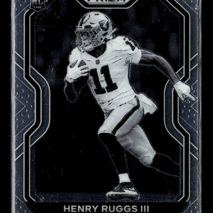 2020 Panini Prizm Henry Ruggs III #372 Black RC