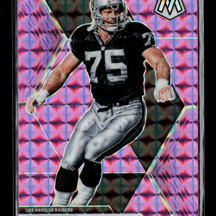 2020 Panini Mosaic Howie Long #107 Pink 38/49