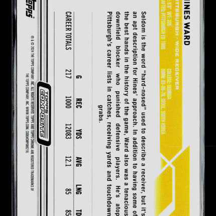 2024 Topps Composite Topps Chrome Hines Ward #8