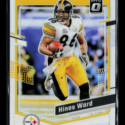 2023 Panini Donruss Optic Football Hines Ward #161 Holo