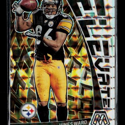2023 Panini Mosaic Elevate Hines Ward #E-HW Silver