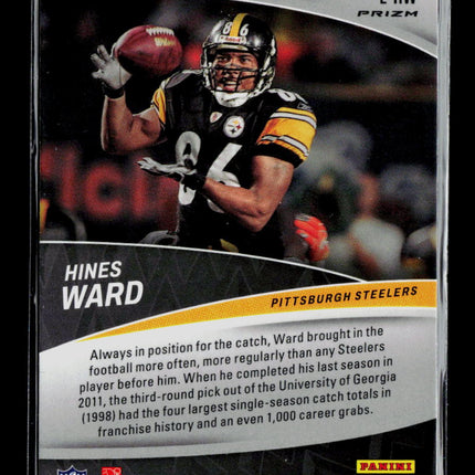 2023 Panini Mosaic Elevate Hines Ward #E-HW Silver