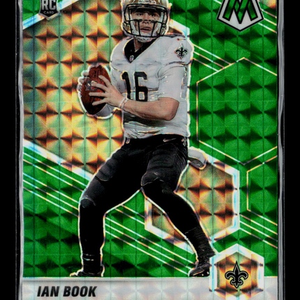 2021 Panini Mosaic Ian Book #327 Green RC