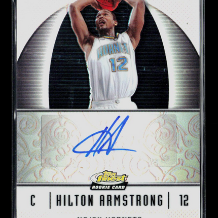 2007 Topps Finest Hilton Armstrong #59 Refractor Auto
