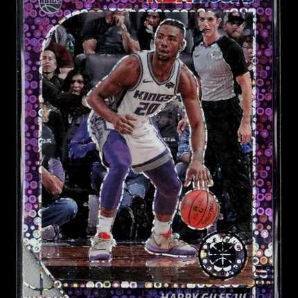 2020 Panini Hoops Premium Stock Harry Giles III #170 Purple Disco Prizm