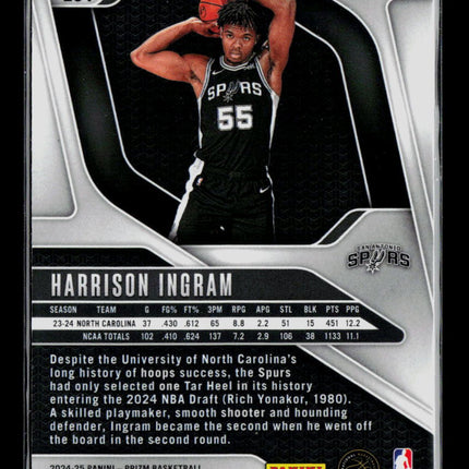 2024 Panini Prizm Harrison Ingram #254 RC