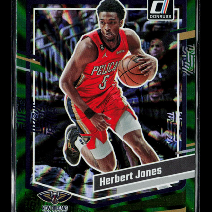2023 Donruss Herbert Jones #54 Green Laser