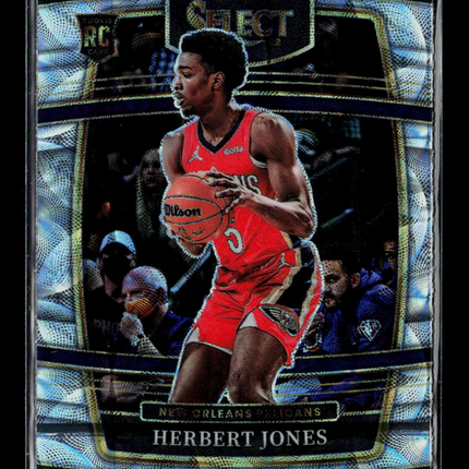 2022 Panini Select Herbert Jones #45 Silver Prizm RC
